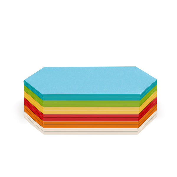 300 Rhombus Stick-It Cards: assorted